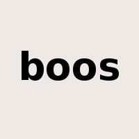 boos是什么意思