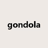 gondola是什么意思