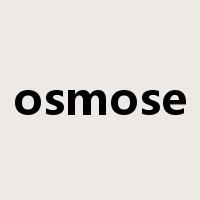 osmose是什么意思