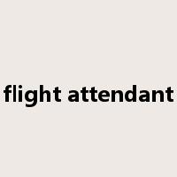 flight attendant是什么意思
