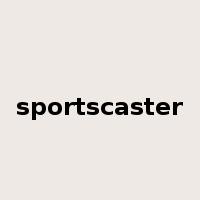 sportscaster是什么意思