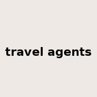 travel agents是什么意思