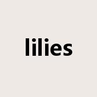 lilies是什么意思