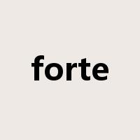 forte是什么意思