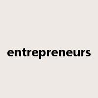 entrepreneurs是什么意思