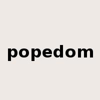 popedom是什么意思