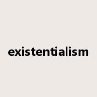 existentialism是什么意思