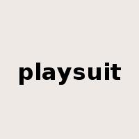 playsuit是什么意思