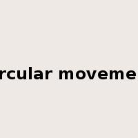 circular movement是什么意思