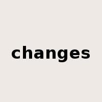 changes是什么意思