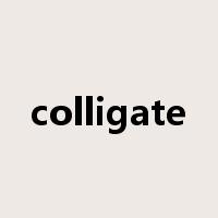 colligate是什么意思