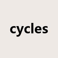 cycles是什么意思