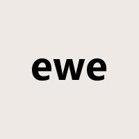 ewe是什么意思