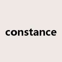 constance是什么意思