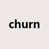 churn是什么意思