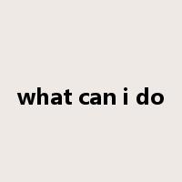 what can i do是什么意思
