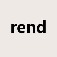 rend是什么意思