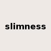 slimness是什么意思