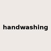 handwashing是什么意思