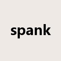 spank是什么意思
