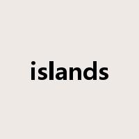 islands是什么意思