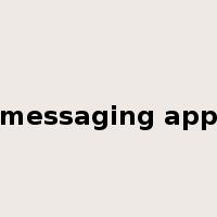messaging app是什么意思