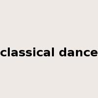 classical dance是什么意思