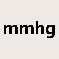 mmhg是什么意思