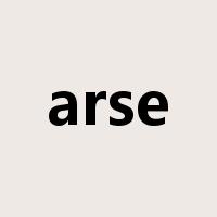 arse是什么意思