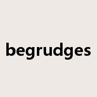 begrudges是什么意思