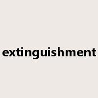 extinguishment是什么意思