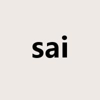 sai是什么意思