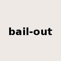 bail-out是什么意思