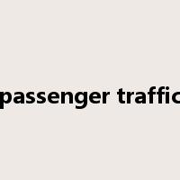 passenger traffic是什么意思