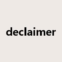 declaimer是什么意思