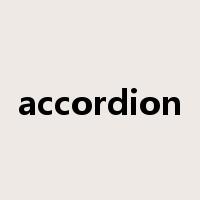 accordion是什么意思