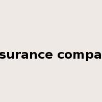 assurance company是什么意思