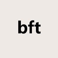 bft是什么意思