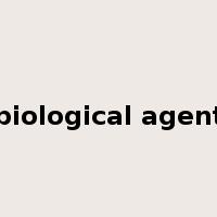 biological agent是什么意思