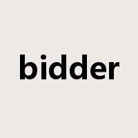 bidder是什么意思
