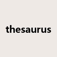 thesaurus是什么意思