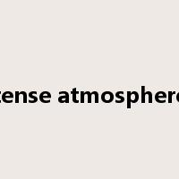 tense atmosphere是什么意思