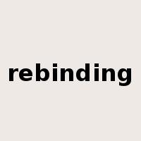 rebinding是什么意思