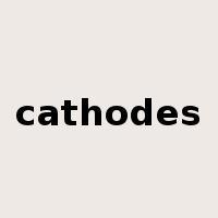 cathodes是什么意思