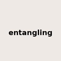 entangling是什么意思
