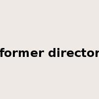 former director是什么意思