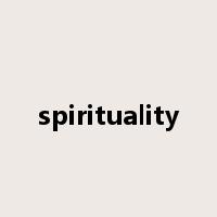 spirituality是什么意思