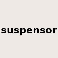 suspensor是什么意思