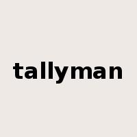 tallyman是什么意思