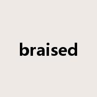 braised是什么意思
